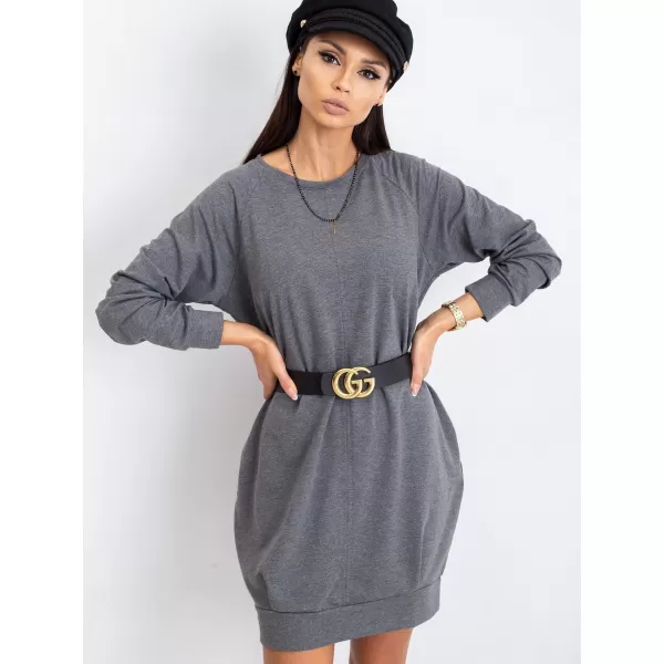  Haljina BASIC FEEL GOOD RV-TU-5184.93P TAMNOSIVA 