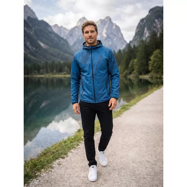  Muška vrhunska softshell jakna ALTISPORT VOJ/ALM079JACK01 PLAVA 