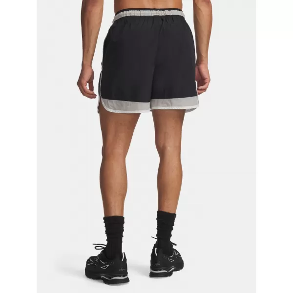  Muške kratke hlače UNDER ARMOUR UA ICON WOVEN TRACK SHORTS 6009350-001 CRNA 