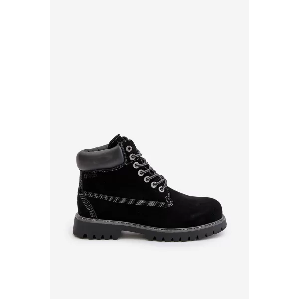  Muške cipele BIG STAR OO174138 BLACK Big Star Shoes 