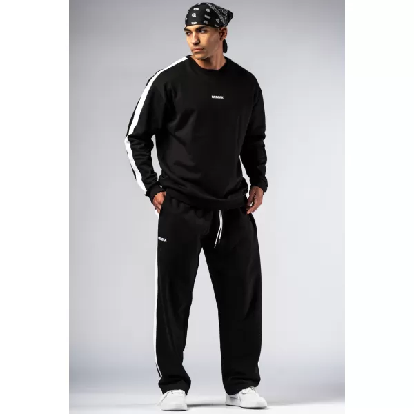  Hoodie opuštenog kroja POWER 903 BLACK Nebbia 