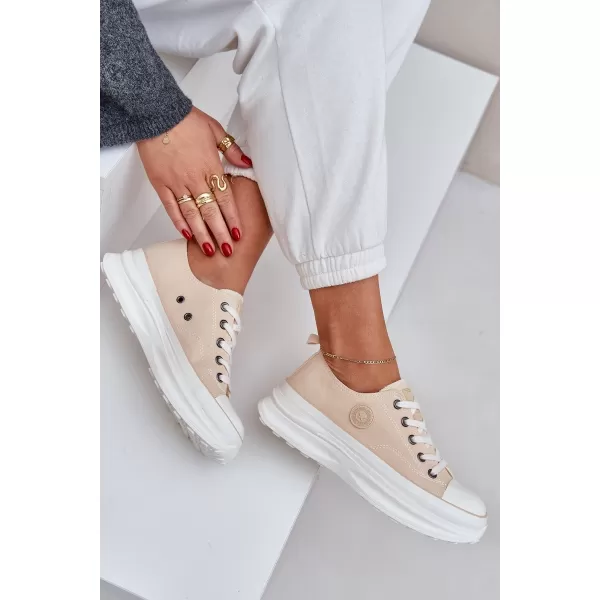  Ženske tenisice BIG STAR NN274127 BEŽ Big Star Shoes 