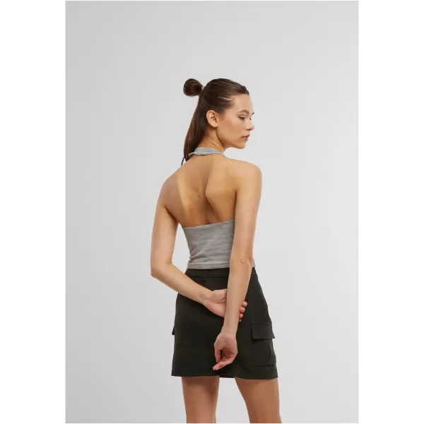  Ženska majica kratkih rukava URBAN CLASSICS TB7533 VRIJESAK SIV 