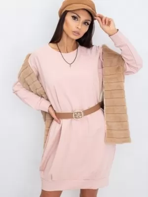 Haljina BASIC FEEL GOOD RV-TU-5184.93P JARKO RUŽIČASTA