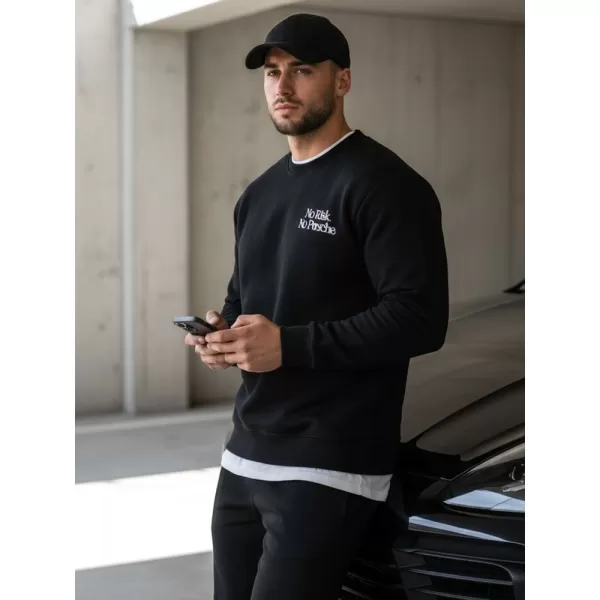  Muški sweatshirt DSTREET BX5947 CRNA 