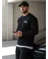 Muški sweatshirt DSTREET BX5947 CRNA