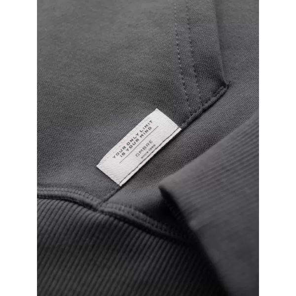  Muški sweatshirt OMBRE OM-SSNZ-0241 GRAFIT 