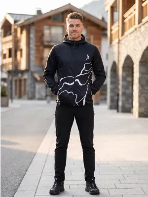 Muška vrhunska softshell jakna ALTISPORT VOJ/ALM073JACK01 CRNA