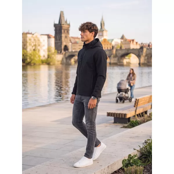  Muška softshell jakna ALTISPORT NoPrint NP/ALM845 EBANOVINA SIVA 