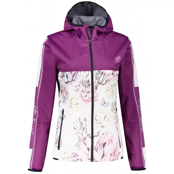  Ženska vrhunska softshell jakna ALTISPORT VOJ/ALW008JACK01 TAMNOCRVENA 