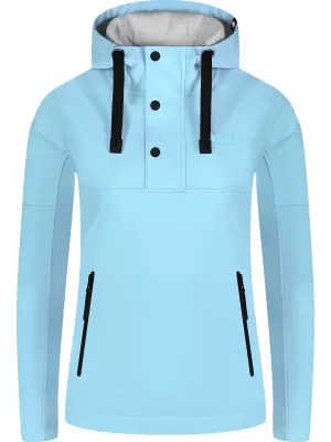 Ženska softshell jakna NORDBLANC SHOAL NBSSL8341 SVIJETLOPLAVA
