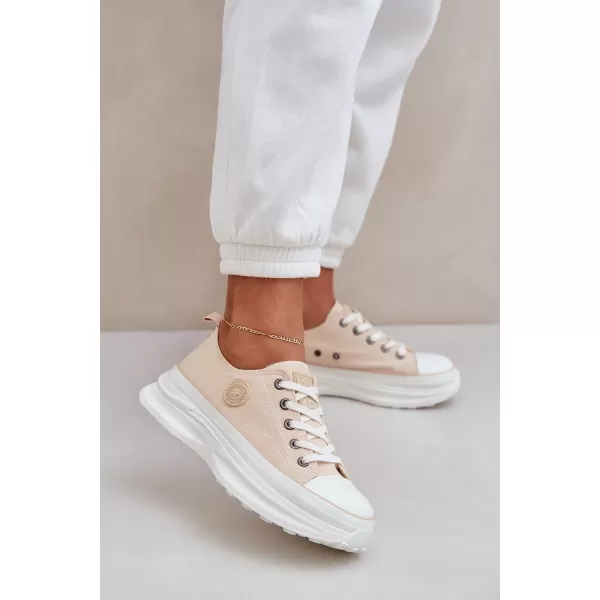  Ženske tenisice BIG STAR NN274127 BEŽ Big Star Shoes 
