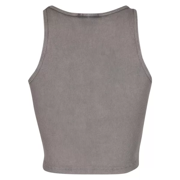  Ženska majica kratkih rukava URBAN CLASSICS TB7482A ČELIČNO SIVA 