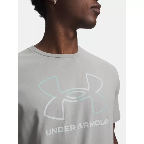  Muška majica kratkih rukava UNDER ARMOUR UA GL FOUNDATION UPDATE SS 1382915-069 SIVA 