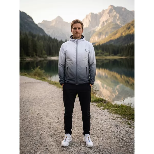  Muška vrhunska softshell jakna ALTISPORT VOJ/ALM126JACK01 CRNO-BIJELO 