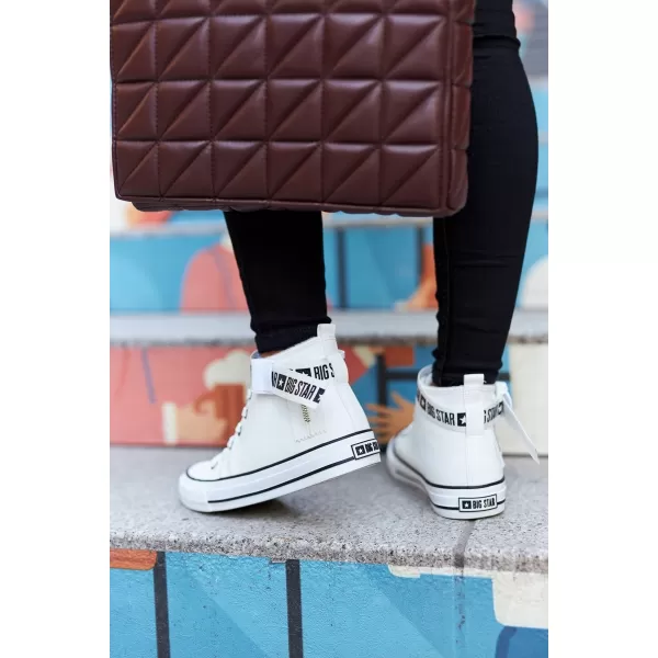  Ženske tenisice BIG STAR GG274027 WHITE Big Star Shoes 