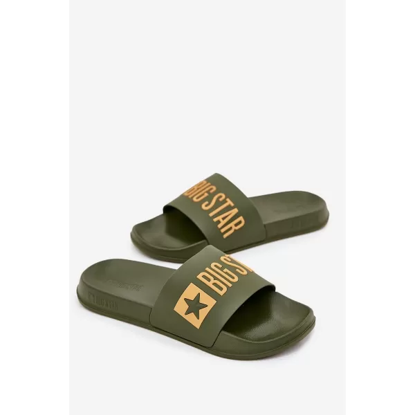  Muške papuče BIG STAR SS174360 GREEN Big Star Shoes 