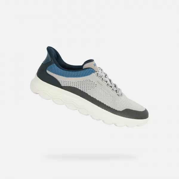  Muške tenisice GEOX SPHERICA PLUS FAST IN G014664 SIVA 