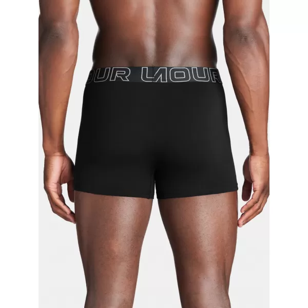  Muške bokserice UNDER ARMOUR M UA PERF COTTON 3IN CRNA 