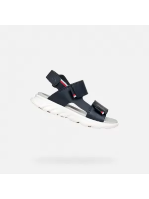 Sandale za dječake GEOX SANDAL AIRADYUM J55F1B0009BC0735 TAMNOPLAVA