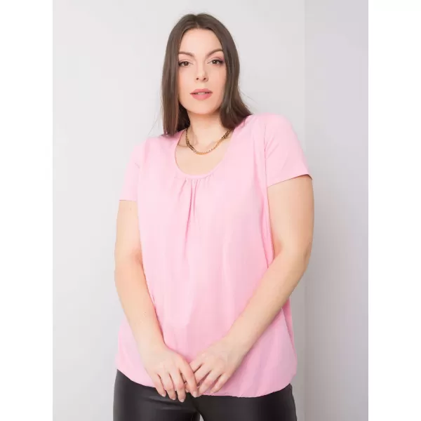  Ženska majica kratkih rukava BASIC FEEL GOOD RV-TS-6320.85P RUŽIČASTA 