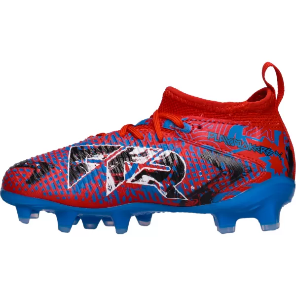  Dječje cipele PUMA FUTURE 8 MATCH PLAY FG/AG JR 108750-01 CRVENI/CRNI/PLAVI/RUŽIČASTI PIKSELI 