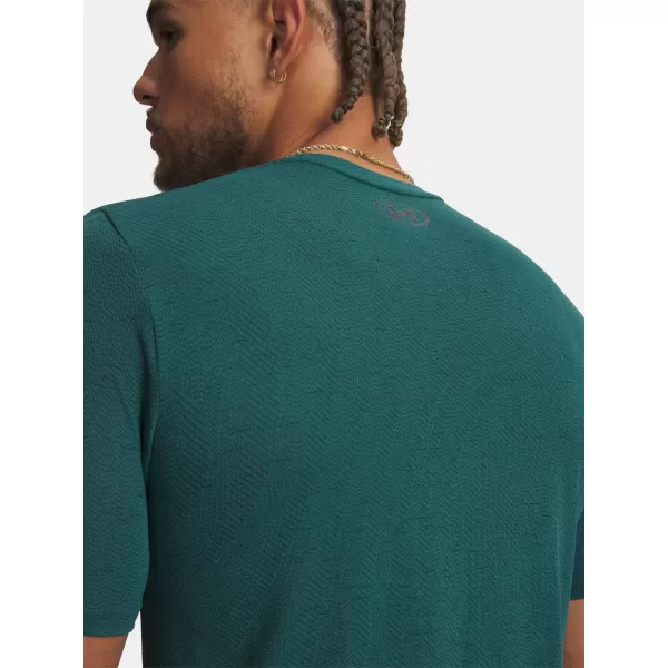  muška košulja UNDER ARMOUR VANISH SEAMLESS NOVELTY SS 6010603-338 ZELENA 