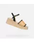 Ženske cipele na wedge GEOX ALEMERIA G012882 CRNA