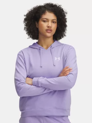 Ženski sweatshirt UNDER ARMOUR UA RIVAL TERRY HOODIE 6005511-538 LJUBIČASTA
