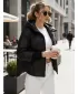 Ženska jakna DSTREET TY5559 CRNA