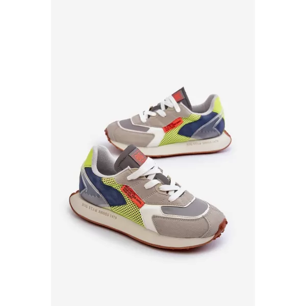  Muške tenisice BIG STAR NN174344 SIVA Big Star Shoes 