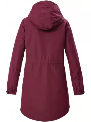 Ženska parka KILLTEC KOS 35 43936-499 TAMNOCRVENA