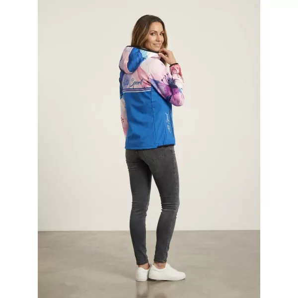  Ženska vrhunska softshell jakna ALTISPORT VOJ/ALW117JACK01 PLAVA/RUŽIČASTA 