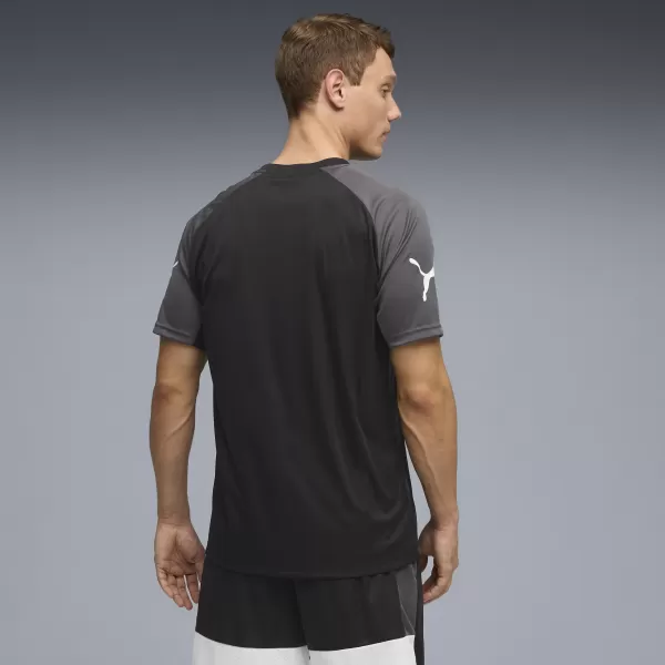  Funkcionalna muška majica PUMA INDIVIDUALLIGA GRAPH JERSEY 660578_03 PUMA CRNA/PUMA BIJELA 