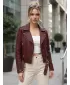 Ženska jakna DSTREET TY5640 CRVENA
