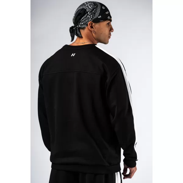  Hoodie opuštenog kroja POWER 903 BLACK Nebbia 