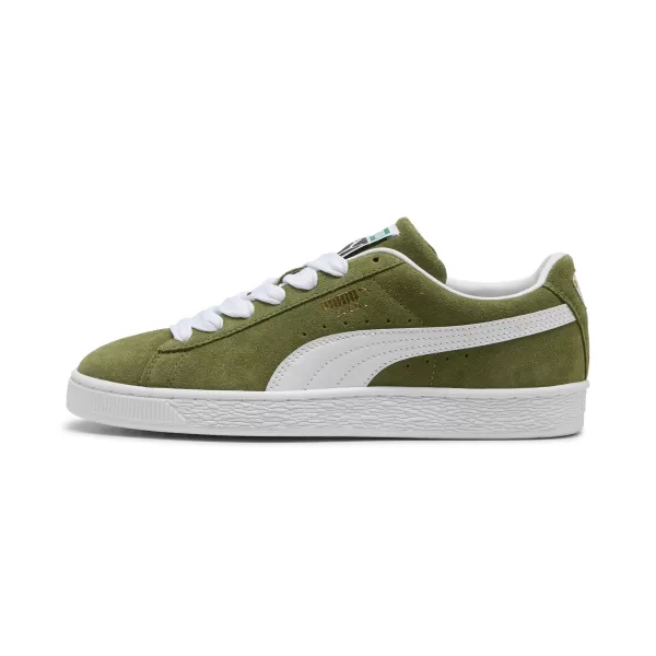 Čizme PUMA SUEDE CLASSIC 399781_36 OLIVE GREEN/ MASLINASTO ZELENA/PUMA BIJELA 