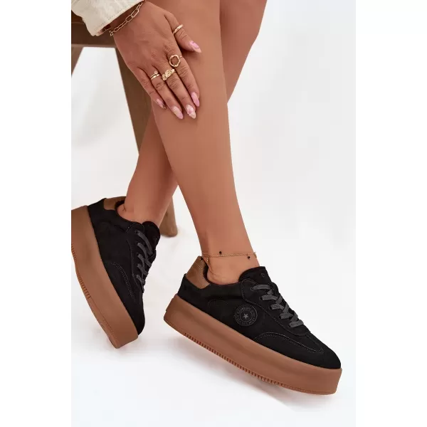  Ženske tenisice BIG STAR SS274761 BLACK Big Star Shoes 