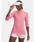 Ženska majica kratkih rukava TECH 1/2 ZIP- TWIST 1384225-601 PINK Under Armour