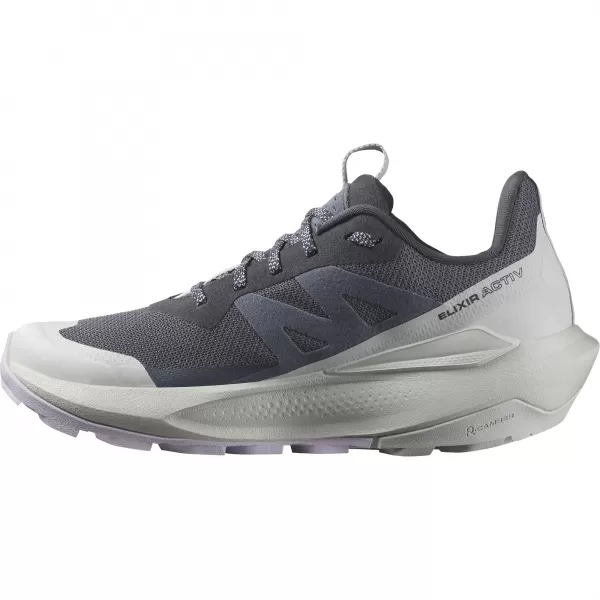  Ženske cipele SALOMON ELIXIR ACTIV GTX W L47526500 INDIJSKA TINTA/GLEČER SIVA/LATICA ORHIDEJE 
