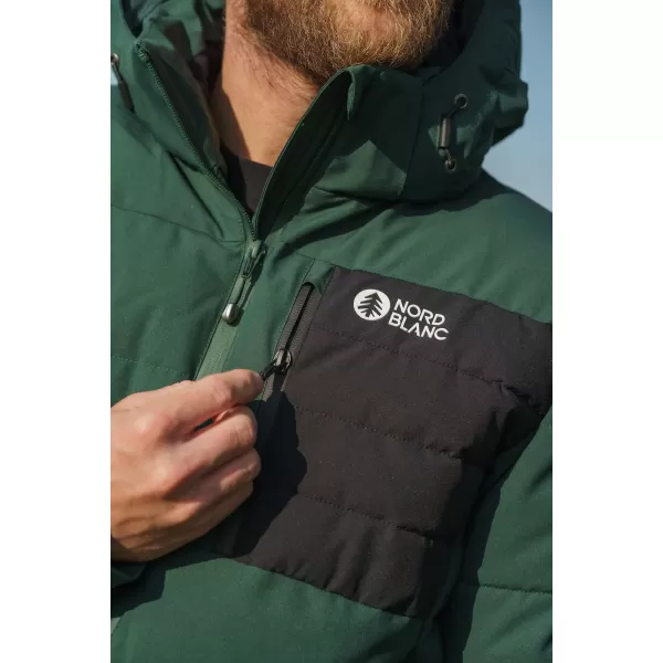  Muška zimska jakna NORDBLANC BRAMBLE NBWJM8258 TAMNO ZELENA 