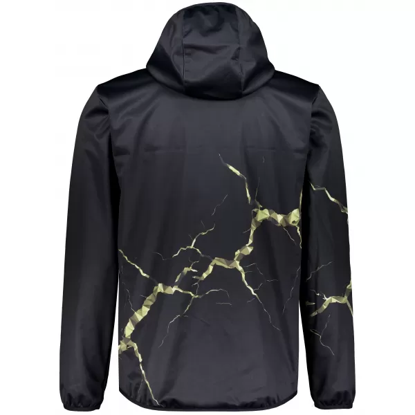  Muška vrhunska softshell jakna ALTISPORT VOJ/ALM129JACK01 CRNAČKI/VOJNIČKI 
