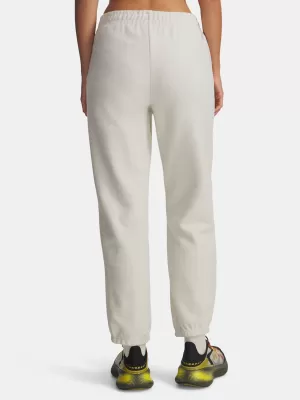 Ženske trenirke UNDER ARMOUR ICON TERRY VARSITY JOGGER 6004858-110 BIJELA