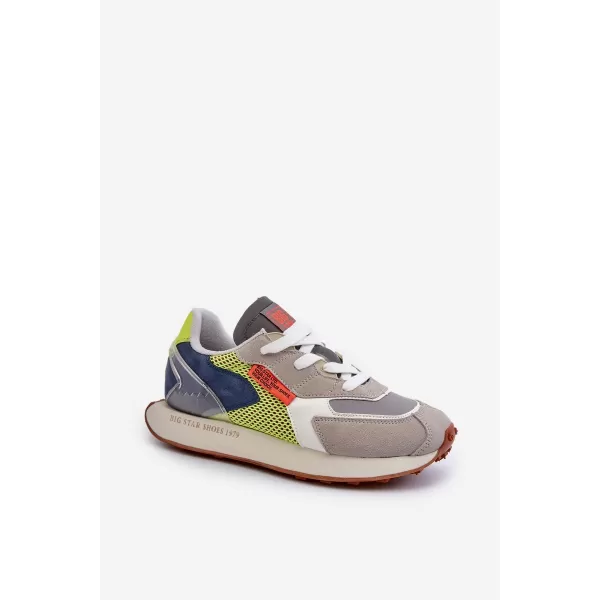  Muške tenisice BIG STAR NN174344 SIVA Big Star Shoes 