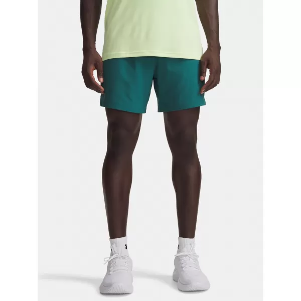  Muške kratke hlače UNDER ARMOUR VANISH WOVEN 6IN SHORTS 1373718-338 ZELENA 