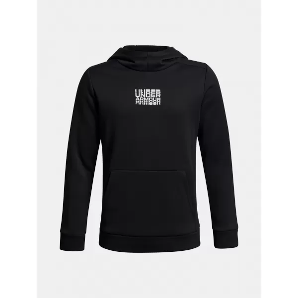  Trenirka za dječake UNDER ARMOUR UA ARMOUR FLC RETRO GRPHC HD 6003812-001 CRNA 