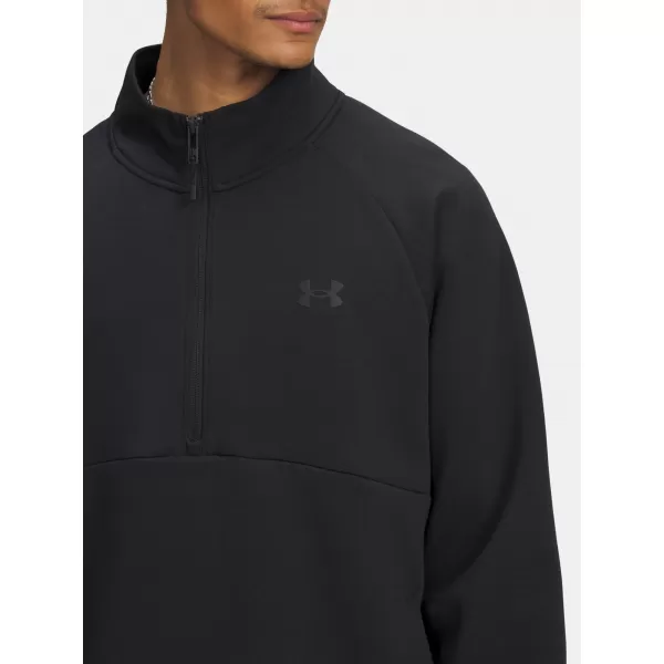  Muški sweatshirt UNDER ARMOUR UNSTOPPABLE FLC HALF ZIP 6003868-001 CRNA 