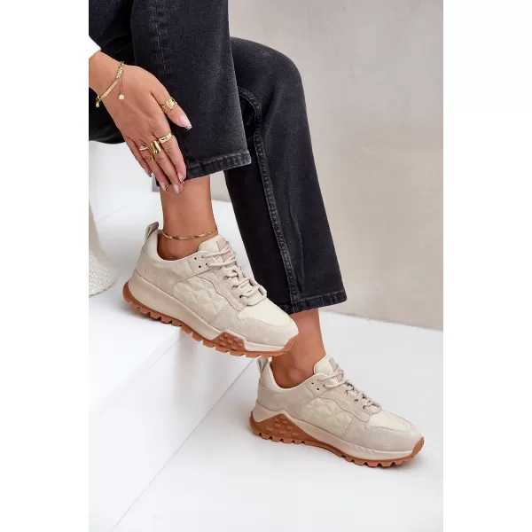 Ženske tenisice BIG STAR OO274A315 BEŽ Big Star Shoes 