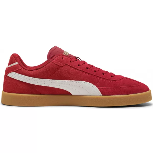  Čizme PUMA CLUB II ERA SUEDE 400717-08 FORATRED/P.WHITE/ FORATRED/STR.BIJELO/PUMA ZLATO 