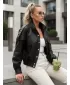 Ženska jakna DSTREET TY5646 CRNA